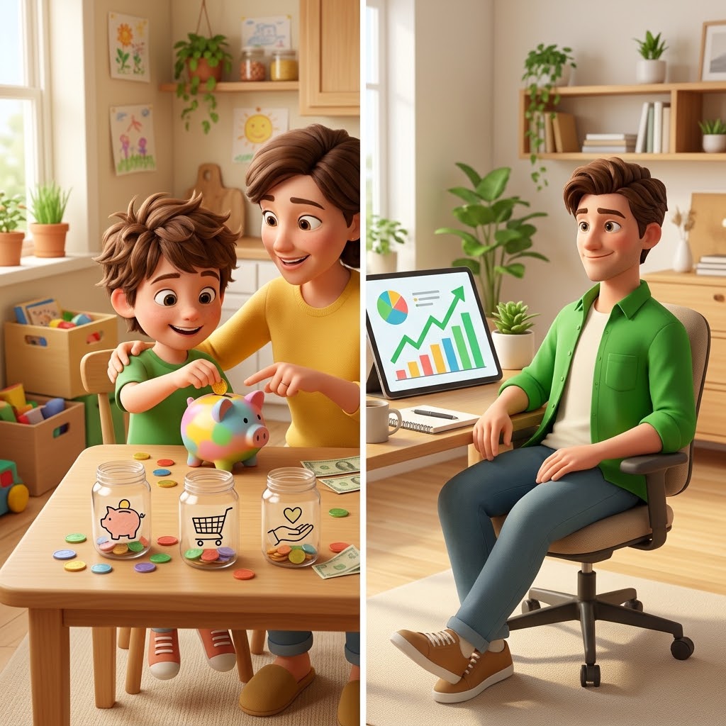 GIVE YOUR CHILD THE MONEY SKILLS THEY'LL NEED FOR LIFE