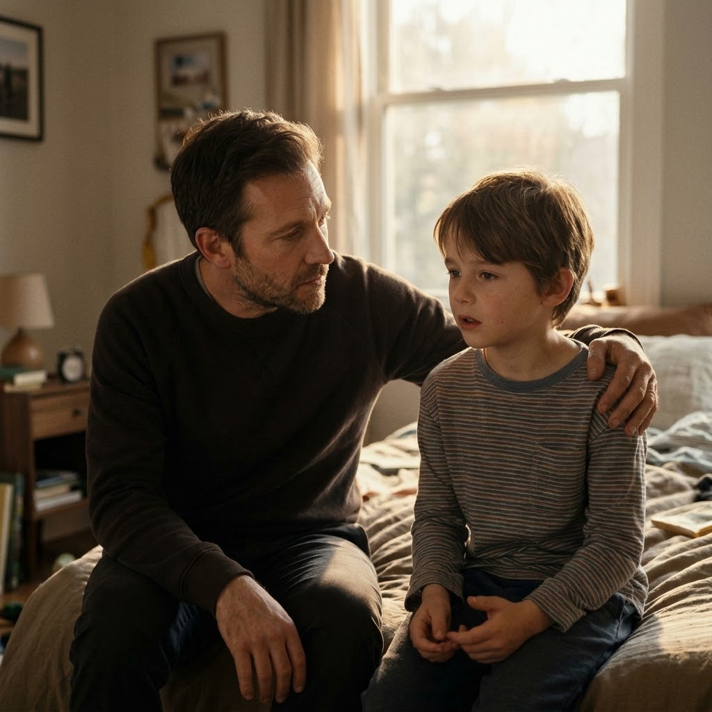 BEING A GREAT FATHER DOESN'T COME WITH AN INSTRUCTION MANUAL